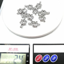 Love Wish Pearl Silver Hexagon Cage Necklace Pendant Can Open Put Bead