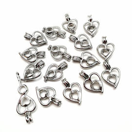 Oyster Pearl Cage Pendant Beads Hollow Essential Oil Diffuser Locket Pendant Jewelry