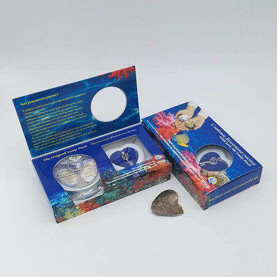 Custom Color Box Love Wish Pearl Necklace Gift Box With can Open Cage Pendant sending to everybody